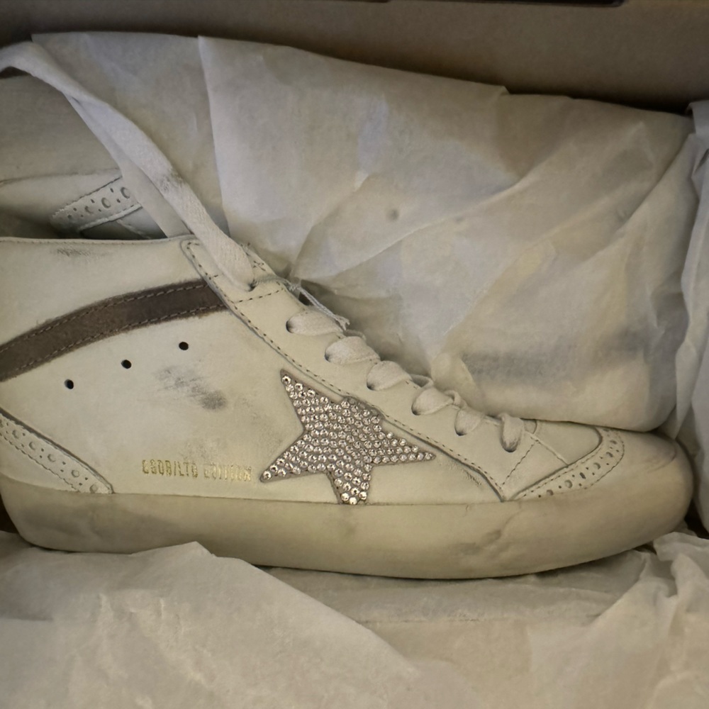 Golden goose Swarovski